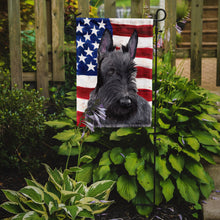 Load image into Gallery viewer, USA American Flag with Scottish Terrier Garden Flag – Decorative Outdoor Yard Flag