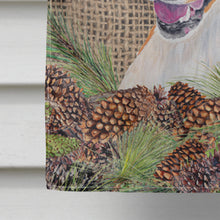 Load image into Gallery viewer, Basenji Flag Canvas House Size