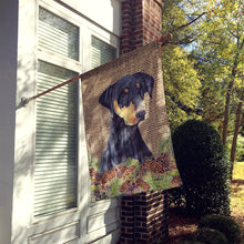 Load image into Gallery viewer, Doberman Flag Canvas House Size