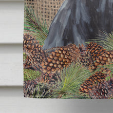 Load image into Gallery viewer, Doberman Flag Canvas House Size