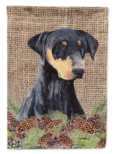 Load image into Gallery viewer, Doberman Garden Flag – Decorative Outdoor Yard Flag