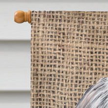 Load image into Gallery viewer, Shih Tzu Flag Canvas House Size