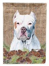 Load image into Gallery viewer, Pit Bull Flag Canvas House Size