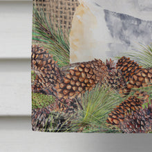 Load image into Gallery viewer, Bichon Frise Flag Canvas House Size