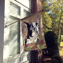 Load image into Gallery viewer, Boston Terrier Flag Canvas House Size