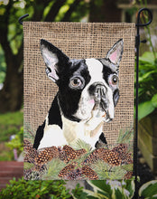 Load image into Gallery viewer, Boston Terrier Garden Flag – Decorative Outdoor Yard Flag