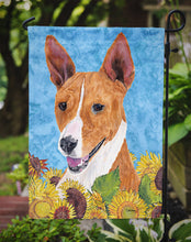 Load image into Gallery viewer, Basenji Garden Flag – Decorative Outdoor Yard Flag
