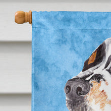 Load image into Gallery viewer, Springer Spaniel Flag Canvas House Size