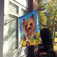 Load image into Gallery viewer, Yorkie Flag Canvas House Size