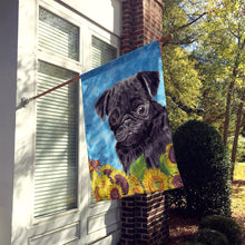 Load image into Gallery viewer, Pug Flag Canvas House Size