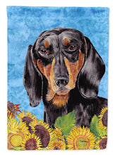 Load image into Gallery viewer, Dachshund Flag Canvas House Size
