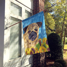 Load image into Gallery viewer, Pug Flag Canvas House Size