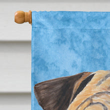 Load image into Gallery viewer, Pug Flag Canvas House Size