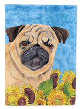 Load image into Gallery viewer, Pug Flag Canvas House Size