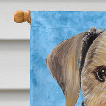 Load image into Gallery viewer, Airedale Flag Canvas House Size