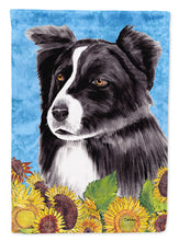 Load image into Gallery viewer, Border Collie Flag Canvas House Size