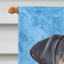 Load image into Gallery viewer, Doberman Flag Canvas House Size