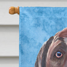 Load image into Gallery viewer, Labrador Flag Canvas House Size