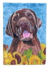 Load image into Gallery viewer, Labrador Garden Flag – Decorative Outdoor Yard Flag