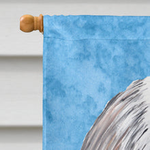 Load image into Gallery viewer, Shih Tzu Flag Canvas House Size