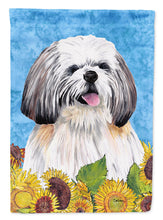 Load image into Gallery viewer, Shih Tzu Garden Flag – Decorative Outdoor Yard Flag