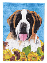 Load image into Gallery viewer, Saint Bernard Flag Canvas House Size