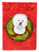 Load image into Gallery viewer, Bichon Frise Garden Flag – Decorative Outdoor Yard Flag