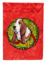 Load image into Gallery viewer, Basset Hound Garden Flag – Decorative Outdoor Yard Flag