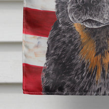Load image into Gallery viewer, USA American Flag with Australian Cattle Dog Flag Canvas House Size