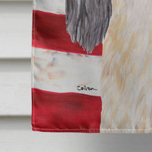 Load image into Gallery viewer, USA American Flag with Cavalier Spaniel Flag Canvas House Size