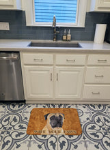 Load image into Gallery viewer, Mastiff Wipe your Paws Machine Washable Memory Foam Mat SC9125RUG