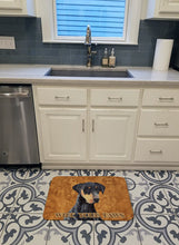 Load image into Gallery viewer, Doberman Wipe your Paws Machine Washable Memory Foam Mat SC9126RUG