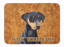 Load image into Gallery viewer, Doberman Wipe your Paws Machine Washable Memory Foam Mat SC9126RUG