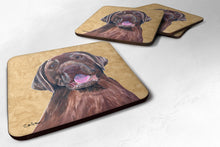 Load image into Gallery viewer, Labrador Coasters - Set of 4 Lightweight Foam, Absorbent Drink Coasters