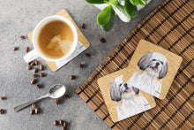 Load image into Gallery viewer, Shih Tzu Coasters - Set of 4 Lightweight Foam, Absorbent Drink Coasters