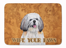 Load image into Gallery viewer, Shih Tzu Wipe your Paws Machine Washable Memory Foam Mat SC9128RUG