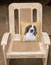 Load image into Gallery viewer, Springer Spaniel Decorative   Canvas Fabric Pillow