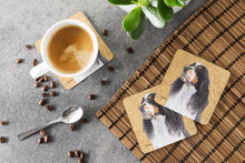 Load image into Gallery viewer, Springer Spaniel Coasters - Set of 4 Lightweight Foam, Absorbent Drink Coasters
