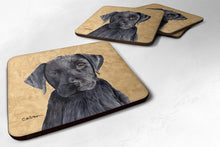 Load image into Gallery viewer, Labrador Coasters - Set of 4 Lightweight Foam, Absorbent Drink Coasters