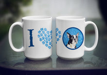 Load image into Gallery viewer, Boston Terrier Dishwasher Safe Microwavable Ceramic Coffee Mug 15 ounce