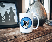 Load image into Gallery viewer, Boston Terrier Dishwasher Safe Microwavable Ceramic Coffee Mug 15 ounce