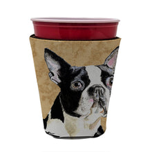 Load image into Gallery viewer, Boston Terrier Cup Hugger - Reusable Party Cup Sleeve with Personality