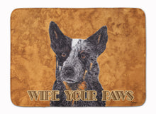 Load image into Gallery viewer, Australian Cattle Dog Wipe your Paws Machine Washable Memory Foam Mat SC9141RUG