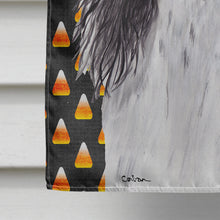 Load image into Gallery viewer, Springer Spaniel Candy Corn Halloween Portrait Flag Canvas House Size