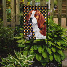 Load image into Gallery viewer, Beagle Candy Corn Halloween Portrait Garden Flag – Decorative Outdoor Yard Flag