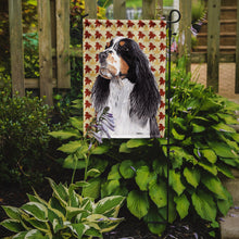 Load image into Gallery viewer, Springer Spaniel Fall Leaves Portrait Garden Flag – Decorative Outdoor Yard Flag
