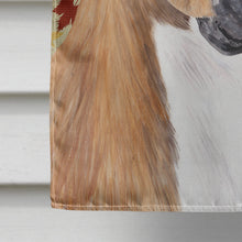 Load image into Gallery viewer, Boxer Fall Leaves Portrait Flag Canvas House Size