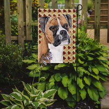 Load image into Gallery viewer, Boxer Fall Leaves Portrait Garden Flag – Decorative Outdoor Yard Flag