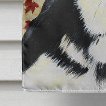 Load image into Gallery viewer, Chihuahua Fall Leaves Portrait Flag Canvas House Size