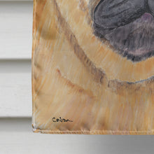 Load image into Gallery viewer, Pug Hearts Love and Valentine's Day Portrait Flag Canvas House Size